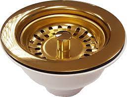 The perfect finishing touch to your belfast kitchen sink at a real value for money price. 90mm Pvd Brass Basket Strainer Waste