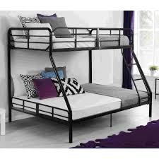 Lit Mezzanine En Metal Noir Bunk Beds Kids Bunk Beds Full Bunk Beds