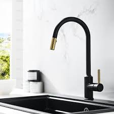 Houzz has millions of beautiful photos from the world's top designers, giving you the best design ideas for your dream remodel or simple room refresh. Kitchen Tap With Pull Out Spay Single Handle Sink Faucet Black Gold