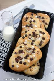 Les Petites Douceurs De Cricri Recette Focaccia Sucree Au Chocolat Et Noisette Focaccia Recette Alimentation