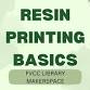 Resin Printing Basics Workshop event image