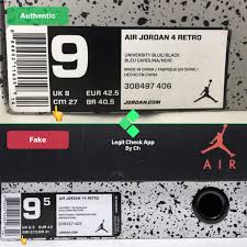 A look at the differences between the real and the replica version of the air jordan black cat 4. Step 8 Check The Box Label Of The Air Jordan 4 Travis Scott Jordan 4 Air Jordans Travis Scott
