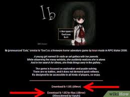 How To Install Ib The Free Horror Adventure Game 9 Steps