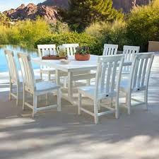 Prescott 9 Piece Dining Set Polywood Outdoor Furniture Patio Dining Set Dining Set