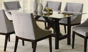 Astounding 22 Best And Wonderful Square Glass Dining Room Tables Ideas Https Freshouz Glass Dining Table Glass Top Dining Table Rectangle Glass Dining Table