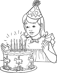 Birthday coloring pages are available for children of all ages on our website. Birthday Coloring Pages Birthday Printable