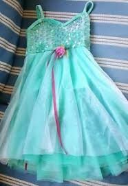 Details About Wolff Fording Costume Girl Teal Solo Dance Pageant Dress Up Tutu Size 6 Sc
