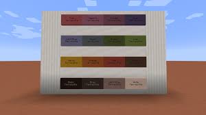 This item also has a data value assigned to it. Lotta Terracotta Mods Minecraft Curseforge