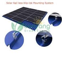 Solar Rail less Klip-lok Clamp Roof Mounting Universal Non ...
