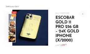He has appeared in a number of promotions ineurope,japanandnorth america, most notablywestside xtreme wrestling,progress wrestling andpro wrestling. Can Escobar Inc Sell A 24k Gold Iphone 11 Pro For Less Than Apple