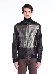 Diesel Black Gold Litriang Leather Jackets Diesel Official Online Store Diesel Black Gold Jackets Leather Jacket