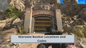 Thankfully, most of them are near major locations so you can find them with just a bit of effort scouring the environment. Warzone Bunker Locations And Codes Know Military Base Bunker Warzone Red Card Bunker Locations Here