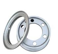 Fábrica Personalizado OTR Rim 12-Inch Empilhadeira Roda Rim 5.00S-12  7.00-12 Industrial Aro de Aço Nova Condição 2 peças