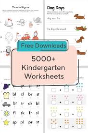 Kindergarten Worksheets Free Printables In 2020 Kindergarten Worksheets Free Printables Free Kindergarten Worksheets Homeschool Learning