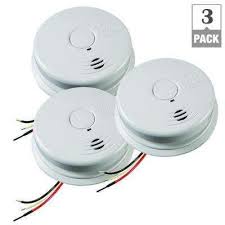 Smoke Detectors Fire Safety The Home Depot Battery Backup Smoke Alarms Lithium Battery