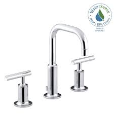 low arc water saving bathroom faucet