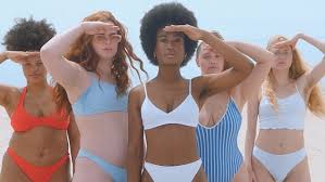 It isn't like i'm trying to get a camel toe. Women Proudly Flaunt Their Pubic And Underarm Hair On The Beach For Body Positive Razor Ad Daily Mail Online