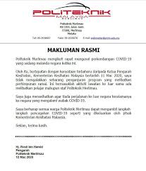 Home › logo › education › politeknik melaka. Politeknik Merlimau On Twitter Makluman Rasmi Pengarah Kepada Semua Warga Politeknik Merlimau