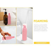 Yardwe 8Pcs Compact Foaming Bottle 60ml Mousse Pump Bottle for Soap Release  and DIY Projects