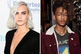 Jaden smith debuts his latest hair transformation in los angeles. Cara Delevingne Debuts Orange Hair With Jaden Smith For Life In A Year Teen Vogue