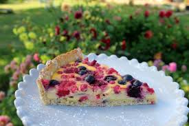 Tarte A La Ricotta Et Aux Fruits Rouges Chez Vanda