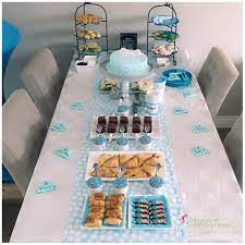 Baby Boy High Tea Babyborrel Hapjes Babyshower High Tea
