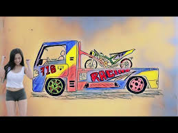 Ternyata hal ini bagus sebagai aktivitas relaksasi untuk menenangkan pikiran. Cara Simple Menggambar Pick Up Carry Membawa Motor Drag Satria Fu Youtube