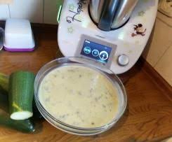 Zucchini Kase Suppe Mit Hack Rezept Omas Rezepte Sour Cream Thermomix