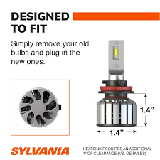 Sylvania H11 Led Fog Light And Powersport Bulb - 2 Pack - Walmart.Com