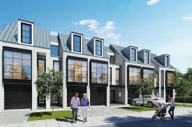 Oakville Townhome Proves Real Estate Adage Should Be Design Design Design Townhouse Designs Townhouse Exterior Modern Townhouse
