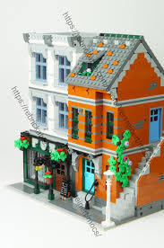 Modular Pub Alternate Build For 10264 Corner Garage Lego Town Eurobricks Forums In 2020 Lego Pub Building