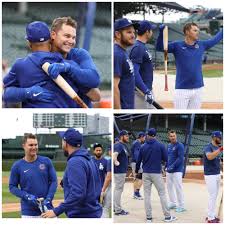 He might be out for multiple games, roberts said. Joc Pederson Reunites With Dodgers Family Baseball