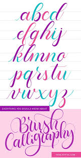 Modern Calligraphy 101 Learn Brush Calligraphy Fast In 2021 Looking for models and inspiration.