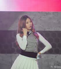 Skirt set halter top mini skirt criss cross details mesh details stretch . Idol Fashion Archive Twice S Jihyo What Is Love