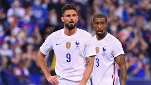 Footballeur international français et champion du monde. Olivier Giroud Nets Late Double And Karim Benzema Suffers Injury Scare As France Ease Past Bulgaria Eurosport