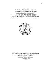 Proposal ptk sejarah kls xi , sma. Doc Laporan Penelitian Tindakan Kelas Pendidikan Agama Islam Metode Pembelajaran Index Card Match Naili Vidya Academia Edu