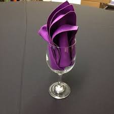 Folded Napkins In Glasses Napkin Folding Paper Napkin Folding Cloth Napkin Folding