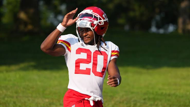 Cornerback Nohl Williams at Chiefs practice, do AI tạo