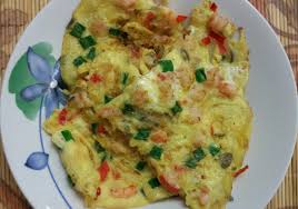 Resepi telur dadar viral ini sangat sedap. Elena S Kitchen