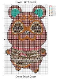 The peacock for this rug was the left part of a decorative tile panel designed by william de morgan. Free Clay Cross Stitch Pattern Animal Crossing Villager Cross Stitch Quest