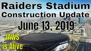 Allegiant stadium is the home of the las vegas raiders, unlv football and the las vegas bowl. Las Vegas Raiders Stadium Construction Update 06 13 2019 Youtube