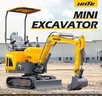 The Most Popular 1 Ton Mini Excavator EPA Euro 5 Big Arm Side Swing Mini  Excavator with Multiple Accessories Customized