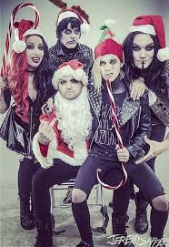 New Years Day Christmas New Years Day Band Ashley Costello Black Parade Album