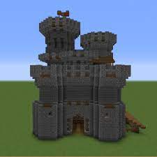 How to build a castle in minecraft using blueprints. Medieval Keep Castle Blueprints For Minecraft Houses Castles Towers And More Grabcraft