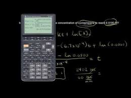 • kinetics is a study of how quickly a chemical reaction proceeds (the rate of the reaction) and the factors that affect that rate. Using The First Order Integrated Rate Law And Half Life Equations Worked Example Video Khan Academy