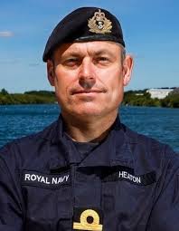 Commander Sean Heaton MBE Royal Navy