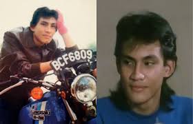 Walid masa muda tunggang motor!”