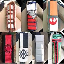 Handmade Assorted Star Wars Seat Belt Covers Star Wars Car Accessories Starwars Seatbeltcover Seat Belt Cover Star Wars Costumes Star Wars