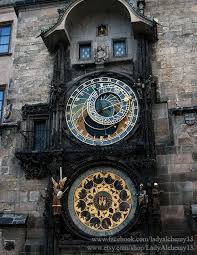 Prague Astronomical Clock Prague Orloj Medieval Circa 1410 Czech Republic Signed Photo Surreal Dark Jewel Tones Art By L Prague Astronomical Clock Prague Clock