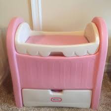 Shop for baby changing tables at bed bath & beyond. Find More Vintage Little Tikes Pink Baby Doll Changing Table Bath Cradle Bed For Sale At Up To 90 Off